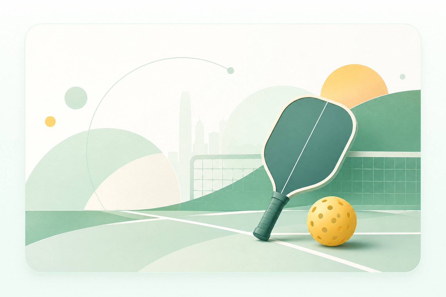 Pickleball 搵局打波插圖